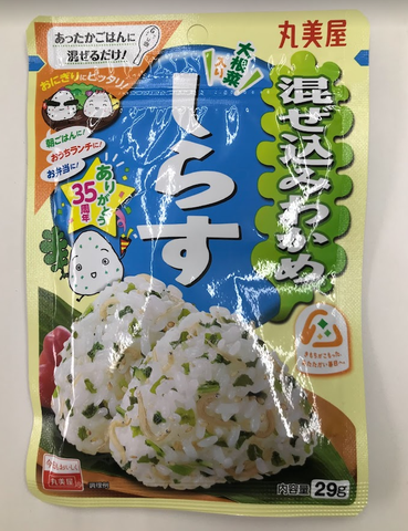 Shirasu 银鱼米调味料 furikake 31g Marumiya