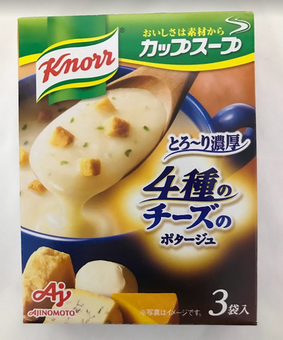Knorr Ajinomoto Tasse Soupe Fromage Potage 3 tasses