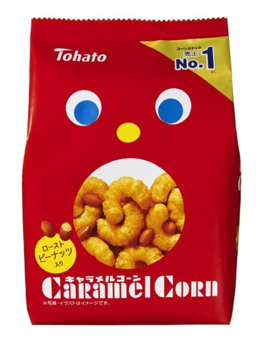 Caramel Corn snack 75g Tohato