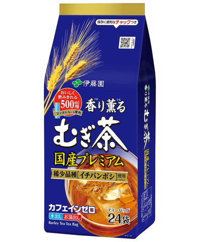 Itoen Barley Tea Premium Tea Bags 24 sachets Mugicha