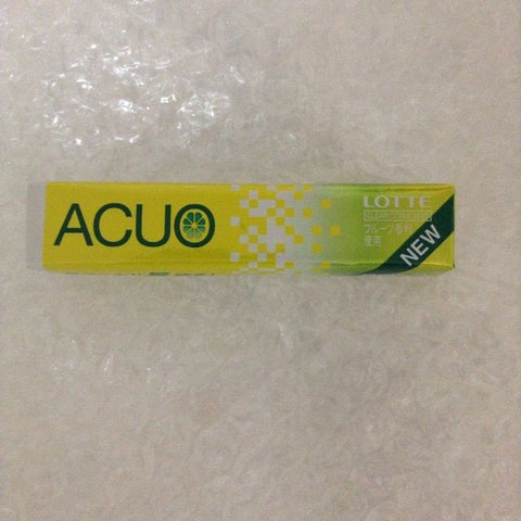 Lotte Acuo Gum Clear Citrus Mint flavor 14pcs