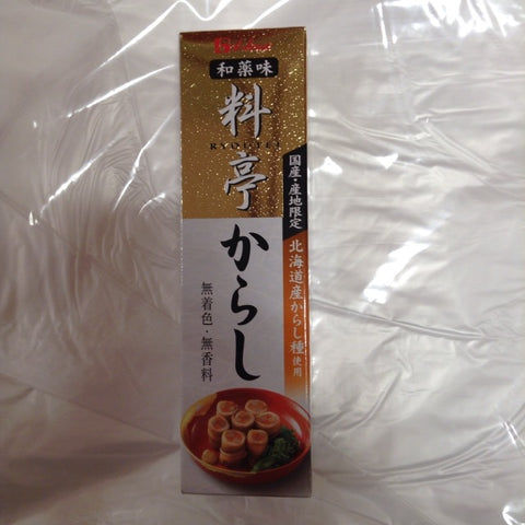 House Ryoutei Karashi japanese mustard paste Tube 33g
