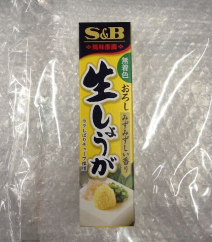 S&B Shouga Ginger paste Tube 40 ក្រាម។